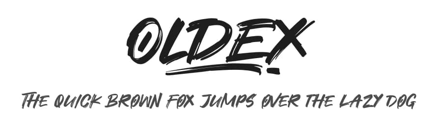 Oldex by Khurasan — Script Handwritten Font