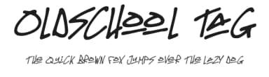 Oldschool Tag by Hawtpixel — Script Handwritten Font — thumbnail 1