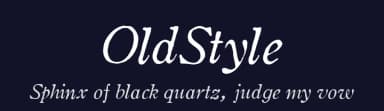 OldStyle by HPLHS Prop Fonts — Serif Font — thumbnail 2