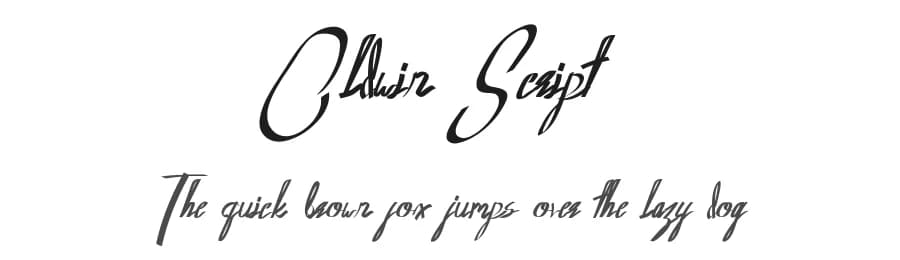 Oldwin Script by Edric Studio — Script Handwritten Font