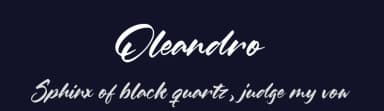 Oleandro by Balpirick Studio — Script Handwritten Font — thumbnail 2