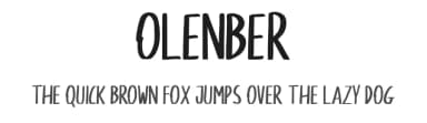 Olenber by Indotitas Squad — Script Handwritten Font — thumbnail 1