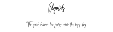 Olgoods by Maulana Creative — Script Handwritten Font — thumbnail 1