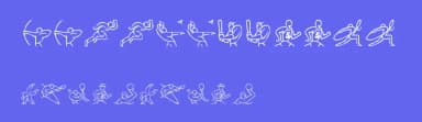 Olimpic Icons 1 by Ding Bang — Dingbats Font — thumbnail 3