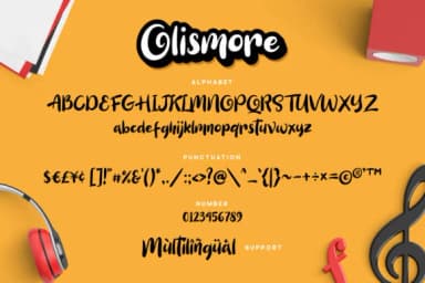 Olismore Font by Grezline Studio — Script Handwritten Font — thumbnail 6
