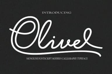 Olive Font by Danti — Script Handwritten Font — thumbnail 1