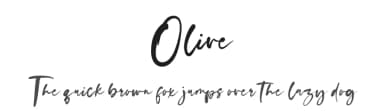 Olive by Fikryal studio — Script Handwritten Font — thumbnail 1