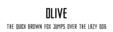 Olive by Ridho Catur Ihsan — Sans Serif Font — thumbnail 1