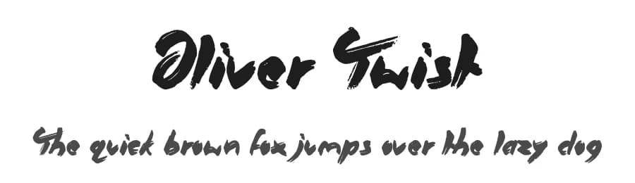 Oliver Twist by JSH creates — Script Handwritten Font