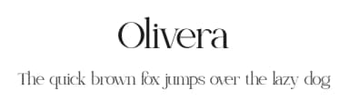 Olivera by Pentagonistudio — Serif Font — thumbnail 1