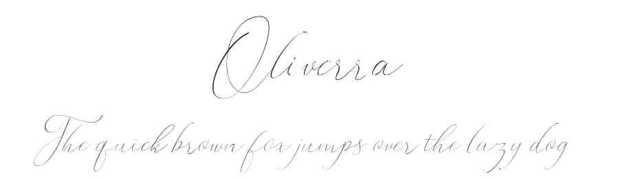 Oliverra by cropstudio — Script Handwritten Font