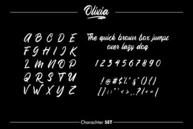 Olivia Font by goodjavastudio — Script Handwritten Font — thumbnail 2