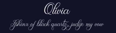 Olivia by Font Bundles — Script Handwritten Font — thumbnail 2