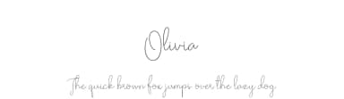 Olivia by Dharmas Foundry — Script Handwritten Font — thumbnail 1