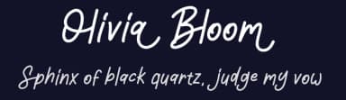 Olivia Bloom by Attype Studio — Script Handwritten Font — thumbnail 2