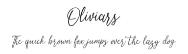 Oliviars by Maulana Creative — Script Handwritten Font — thumbnail 1