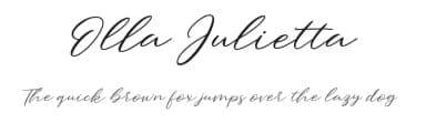 Olla Julietta by Cupcake Std — Script Handwritten Font — thumbnail 1
