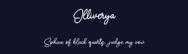 Olliverya by Maulana Creative — Script Handwritten Font — thumbnail 2
