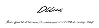 Ollus by Mariyana — Script Handwritten Font — thumbnail 1