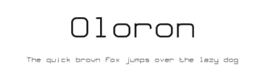 Oloron by Michel Bujardet — Sans Serif Font — thumbnail 1