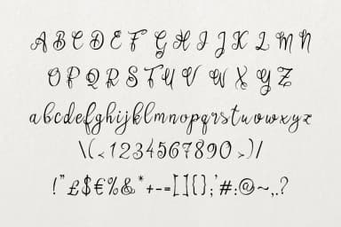 Olyber Font by Digital Typeface Studio — Script Handwritten Font — thumbnail 2
