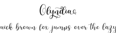 Olyndia by Yumna Family — Script Handwritten Font — thumbnail 1