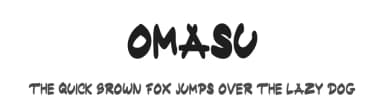 Omasu by Sambogo Creative — Script Handwritten Font — thumbnail 1