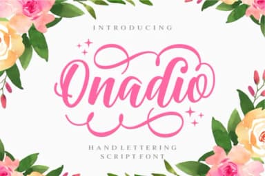 Onadio Font by Keithzo (7NTypes) — Script Handwritten Font — thumbnail 1