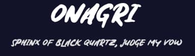 Onagri by Ali Hamidi — Script Handwritten Font — thumbnail 2