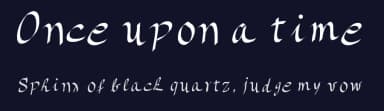 Once upon a time by Gaelleing — Script Handwritten Font — thumbnail 2