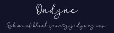 Ondyne by Creatype Studio — Script Handwritten Font — thumbnail 2