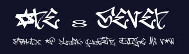One 8 Seven by Tré Bomb Nation — Script Handwritten Font — thumbnail 2