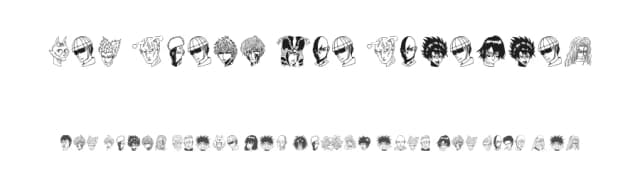 One Punch Man Painting by Haviz Fontanime — Dingbats Font