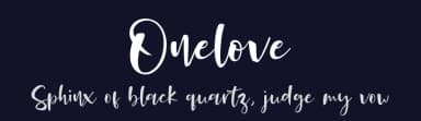 Onelove by Abo Daniel Studio — Script Handwritten Font — thumbnail 2