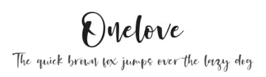 Onelove by Abo Daniel Studio — Script Handwritten Font — thumbnail 1