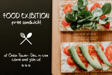 Onion Stick Font by geadesign — Script Handwritten Font — thumbnail 3