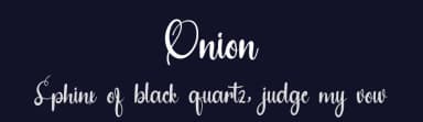 Onion by PiPi Creative STUDIO — Script Handwritten Font — thumbnail 2