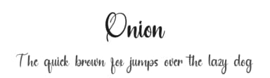 Onion by PiPi Creative STUDIO — Script Handwritten Font — thumbnail 1