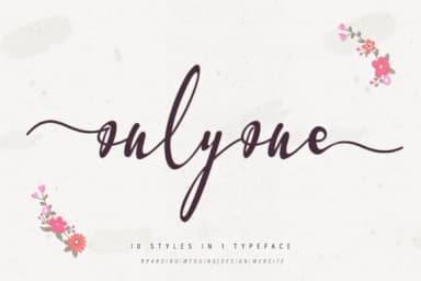Onlyone Font by thomasaradea — Script Handwritten Font — thumbnail 1
