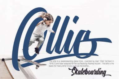 Onthel Font by 38.lineart — Script Handwritten Font — thumbnail 9