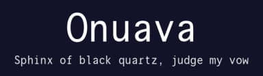 Onuava by The Scriptorium — Sans Serif Font — thumbnail 2