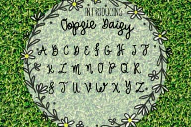 Oopsie Daisy Font by tabitha_beam — Script Handwritten Font — thumbnail 2