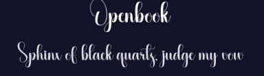 Openbook by Scratchones — Script Handwritten Font — thumbnail 2