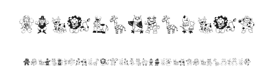 Open Parlament by Manfred Klein — Dingbats Font