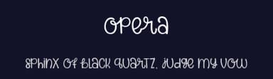 Opera by Mustakim - — Script Handwritten Font — thumbnail 2