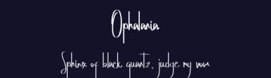 Ophalaria by Jadatype — Script Handwritten Font — thumbnail 2