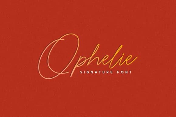 Ophelie Font by Adriansyah — Script Handwritten Font