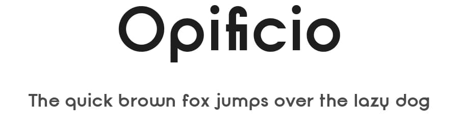 Opificio by Andrea Cerboneschi — Sans Serif Font