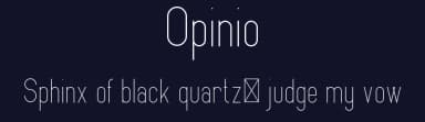 Opinio by VPcreativeshop — Sans Serif Font — thumbnail 2