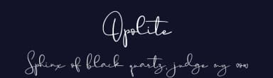 Opolite by FallenGraphic Studio — Script Handwritten Font — thumbnail 2